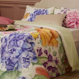 Voyage Maison Idalia Oxford Edge 100% Cotton Duvet Cover Set - Size: Double - thumbnail 2