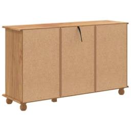 "Berkfield Home Chest of Drawers ""ASKIM"" 79x40x133.5 cm Solid Wood Pine in Brown" - thumbnail 8