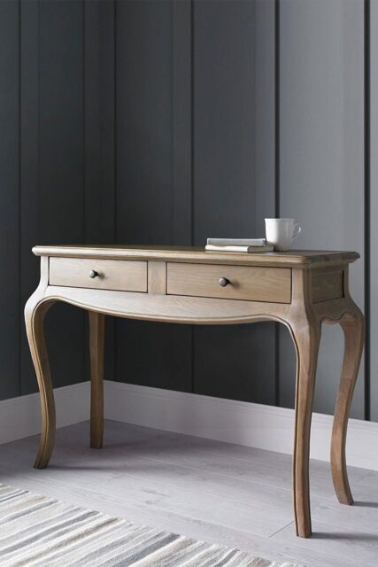 Time4sleep Loire Weathered Oak Dressing Table in Brown - image 1