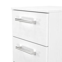 Ready Assembled 2 U Reydale 3 Piece Bedroom Furniture pack (Ready Assembled) in White - Size: Large - thumbnail 3