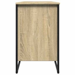 Berkfield Home Shoe Cabinet Sonoma Oak 90x38x61.5 cm Engineered Wood - thumbnail 5