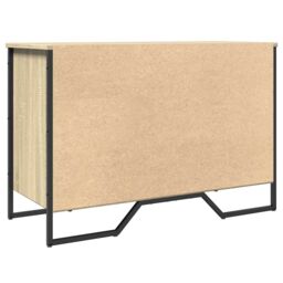 Berkfield Home Shoe Cabinet Sonoma Oak 90x38x61.5 cm Engineered Wood - thumbnail 6