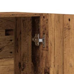 Berkfield Home Highboard Old Wood 70x31x115 cm Engineered Wood in Brown - Size: 70 x 31 x 115 cm - thumbnail 7
