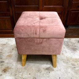 Minster Trunk - Wood - L33 x W33 x H42 cm - Pink - Size: 1 Pack - thumbnail 4