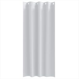 Berkfield Home Curtains with Curtains 2 pcs Pale grey 260 x 140 cm Polyester - thumbnail 3