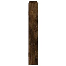 Berkfield Home Wall Shelf Smoked Oak 43x9x60 cm Engineered Wood in Brown - Size: 43 x 9 x 60 cm - thumbnail 5