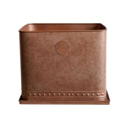 Royal Botanic Gardens Kew Kew Aged Copper Regency Outdoor Planter 38Cm - Premium Quality - 2 Other Sizes Available - 3 Year Warranty - Detachable - thumbnail 2
