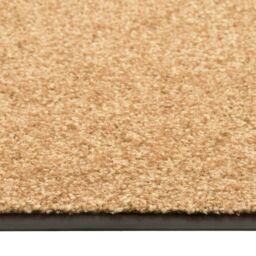 Berkfield Home Doormat Washable Cream 60x180 cm - thumbnail 3