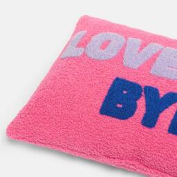 OHS Love You Bye Slogan Decorative Scatter Cushion Throw Pillow in Pink - thumbnail 6