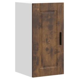 Berkfield Home Kitchen Wall Cabinet¬†Porto Smoked Oak Engineered Wood in Brown - thumbnail 2