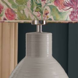 Voyage Maison Epona Table Lamp With Fairytale Bristle Eva Lampshade in Blue - thumbnail 4