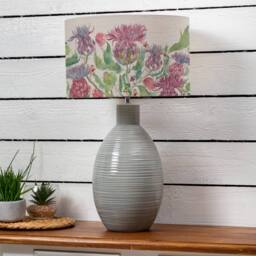 Voyage Maison Epona Table Lamp With Fairytale Bristle Eva Lampshade in Blue - thumbnail 2