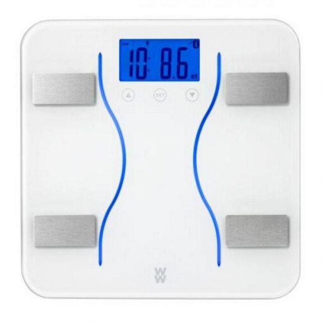 CONAIR Weight Watchers Bluetooth Ready Smart Body Analyser Scale 8922U in Clear - image 1