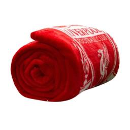 Liverpool FC YNWA Rotary Fleece Blanket in Red - thumbnail 3