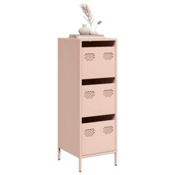 Berkfield Home Highboard Pink 39x35x103.5 cm Steel