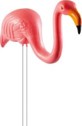 St Helens Pair Of Flamingo Garden Ornaments in Pink - thumbnail 3
