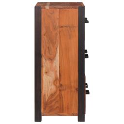 Berkfield Home Buffets & Sideboards Brown 55 x 30 x 75 cm Solid acacia wood - thumbnail 6