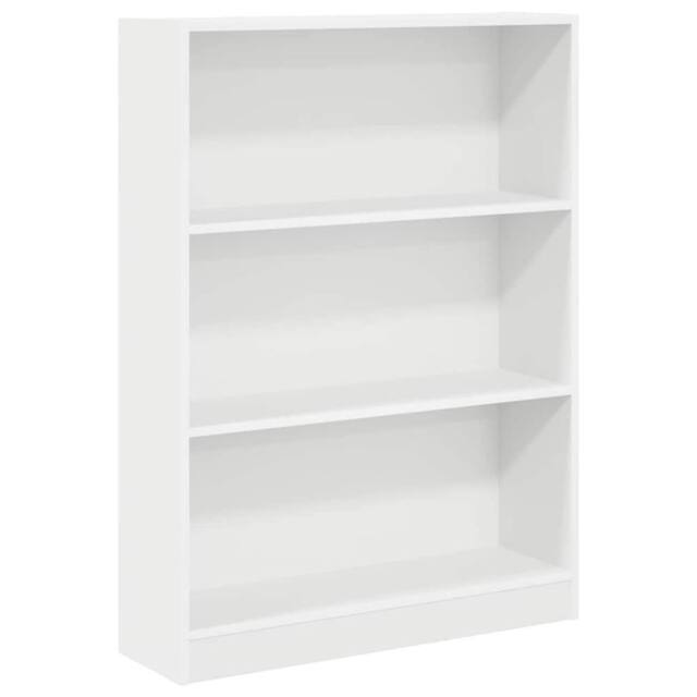 Berkfield Home Bookcase White 80x24x109 cm Engineered Wood - Size: 80 x 24 x 109 cm - image 1