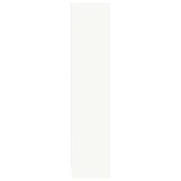 Berkfield Home Bookcase White 80x24x109 cm Engineered Wood - Size: 80 x 24 x 109 cm - thumbnail 6