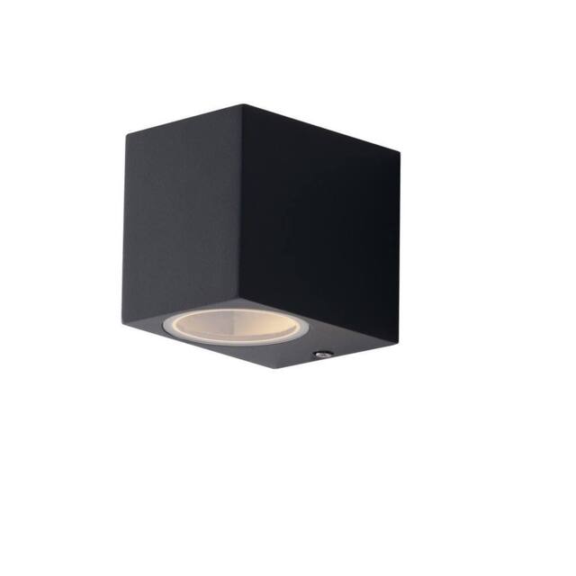 Netlighting QUBO Outdoor Down Light Anthracite IP54 9.3x8x6.7cm in Black - Size: 9.3x8x6.7 cm - image 1