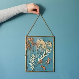 Paper High Dia Gold Reclaimed Glass Hanging Photo Frame - Size: Small - thumbnail 3