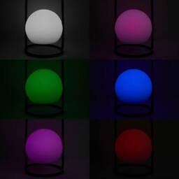 EONLION Table Lamp Modern Globe Colour Changing LED Rechargeable IP44 Light - thumbnail 3