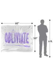 Warner Brothers Harry Potter The Obliviate Blanket 152 x 127 cm in White - thumbnail 5