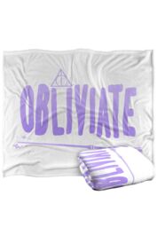 Warner Brothers Harry Potter The Obliviate Blanket 152 x 127 cm in White - thumbnail 2
