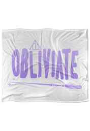 Warner Brothers Harry Potter The Obliviate Blanket 152 x 127 cm in White - thumbnail 1