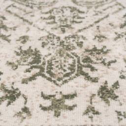 Kukoon Green Beige Living Room Area Rug Traditional Floral Medallion Runner - Size: 160 cm x 230 cm - thumbnail 4