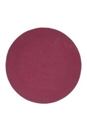 Homescapes Handmade Woven Braided Oval Rug in Plum - Size: 60 cm x 90 cm - thumbnail 4