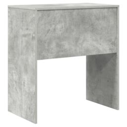 Berkfield Home Computer Desk Concrete grey Particle board with concrete-like finish - thumbnail 6