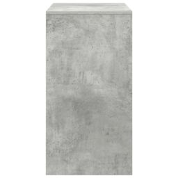 Berkfield Home Computer Desk Concrete grey Particle board with concrete-like finish - thumbnail 5