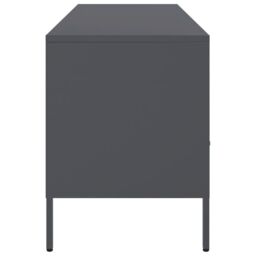 Berkfield Home TV Cabinet Anthracite 100.5x39x50.5 cm Steel - thumbnail 7
