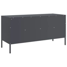 Berkfield Home TV Cabinet Anthracite 100.5x39x50.5 cm Steel - thumbnail 8