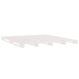Berkfield Home Pallet Bed White 140x190 cm Solid Wood Pine - thumbnail 4