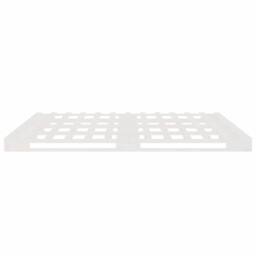 Berkfield Home Pallet Bed White 140x190 cm Solid Wood Pine - thumbnail 6