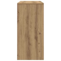 Berkfield Home Desk Artisan Oak 102.5x35x75 cm Engineered Wood in Brown - thumbnail 5