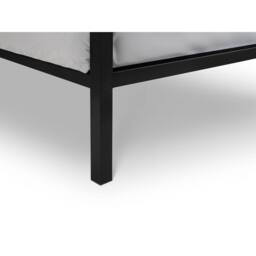 Cheshire Lagoon Metal Bed - Satin Black - Small Double (120cm) - thumbnail 5