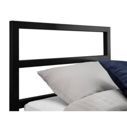 Cheshire Lagoon Metal Bed - Satin Black - Small Double (120cm) - thumbnail 4