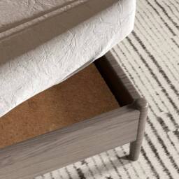 Berkfield Home Mattress Pad 100x200 cm Coir in Brown - thumbnail 2