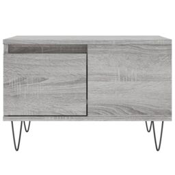 Berkfield Home Coffee Table Grey Sonoma 55x55x36.5 cm Engineered Wood - thumbnail 5