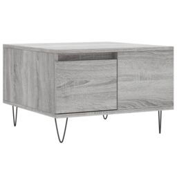 Berkfield Home Coffee Table Grey Sonoma 55x55x36.5 cm Engineered Wood - thumbnail 2