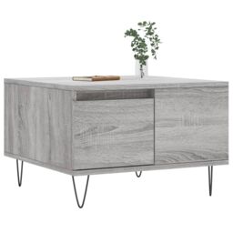 Berkfield Home Coffee Table Grey Sonoma 55x55x36.5 cm Engineered Wood - thumbnail 3