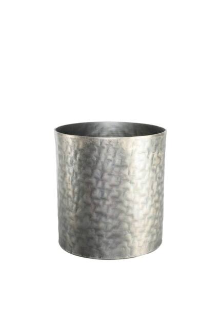 KDMD Apollo Cylinder Antique Silver Pot 22cm - image 1