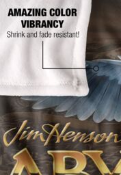 Jim Henson Labyrinth Owl Logo Maze Silky Touch Super Soft Throw Blanket 152 X 127 cm in White - thumbnail 4