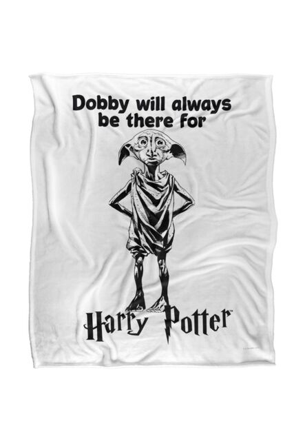 Warner Brothers Harry Potter Always Be There Blanket 152 x 127 cm in White - image 1