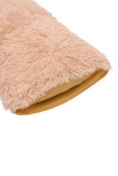 Living and Home 3Pcs Soft Skin-friendly Faux Mink Fleece Duvet Set in Camel - Size: King - thumbnail 8