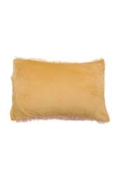 Living and Home 3Pcs Soft Skin-friendly Faux Mink Fleece Duvet Set in Camel - Size: King - thumbnail 9