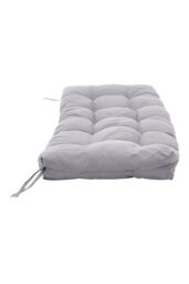 Living and Home 130x50cm Garden Patio Bench Cushion 2/3 Seater Seat Pad in Light Grey - Size: 130x50 cm - thumbnail 3